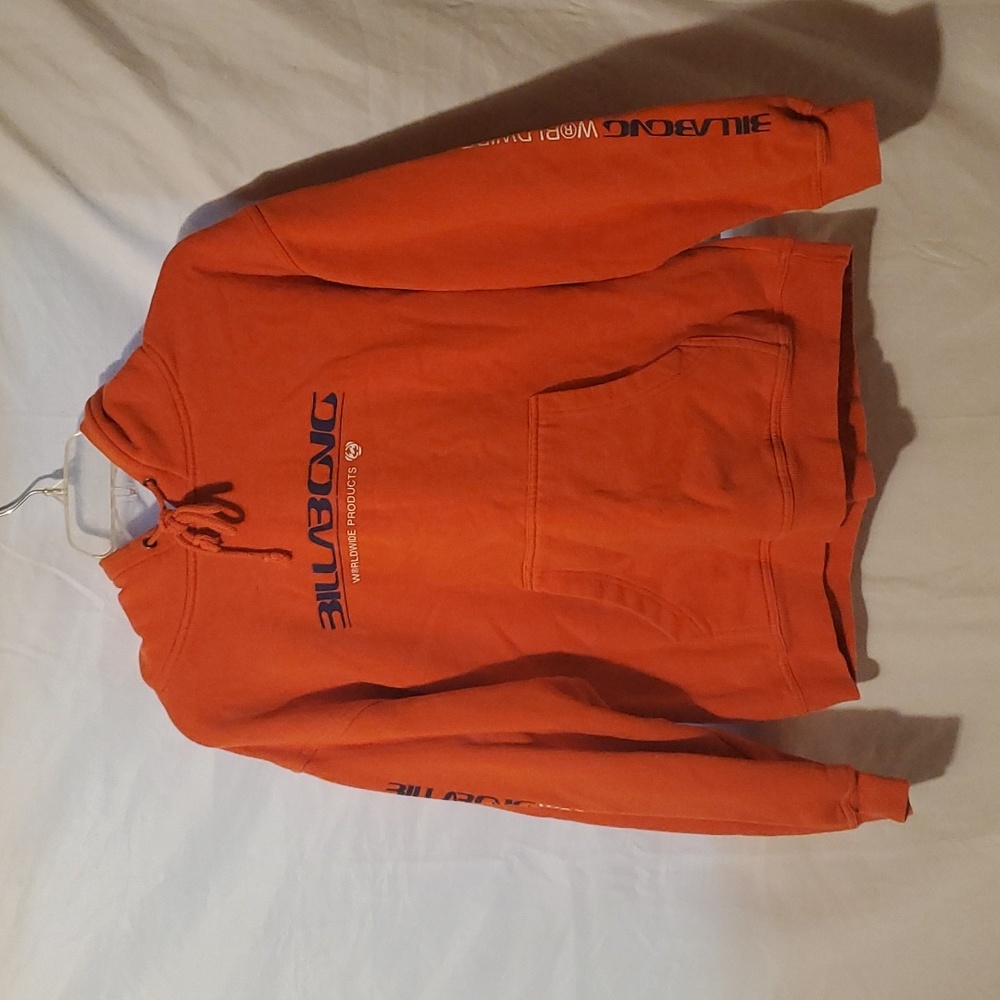 Orange Billabong jacket small